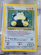 Pokémon TCG Snorlax Jungle 11/64 Holo Unlimited Holo Rare