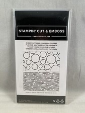 CHEERY PATTERNS 3D Embossing Folder Stampin Up H23