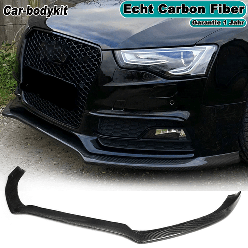 Carbon Frontspoiler Spoilerschwert Frontlippe Passt für Audi A5 Sline S5 2012-17 - Bild 1 von 11