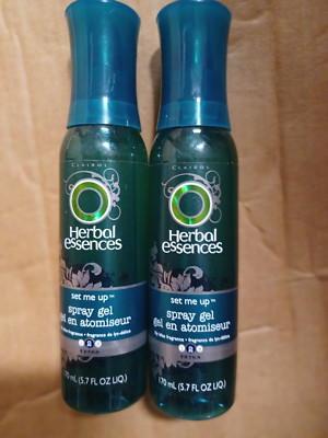 2x Herbal Essences Set Me Up Spray Gel Lily Bliss Fragrance, Extra Hold 5.7fl oz
