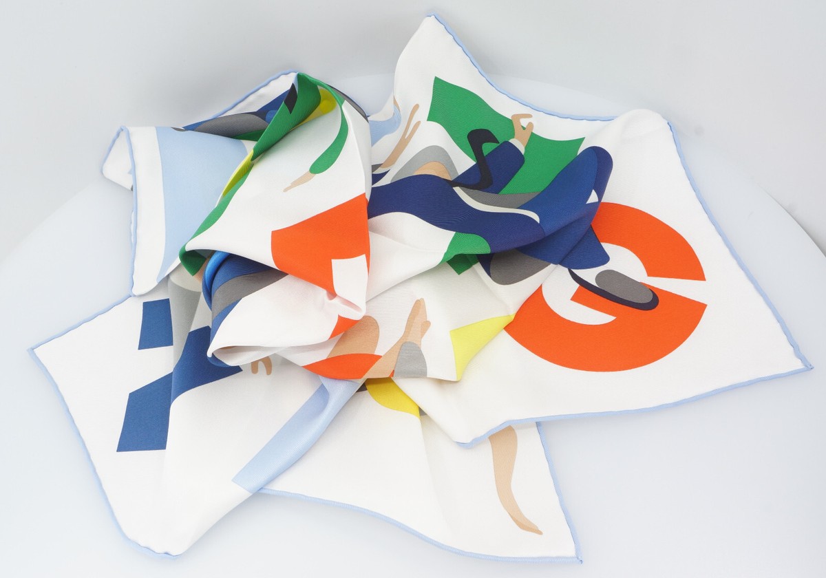 Hermes scarf/foulard/carre - Hommage a Gene Kelly - Madison