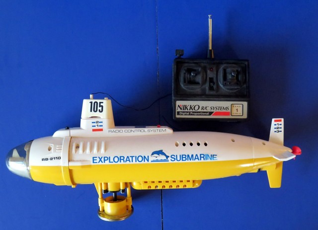 rc submarine radio system