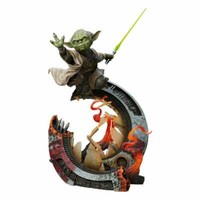 Star Wars - Mythos - Yoda Polystone Statue Sideshow