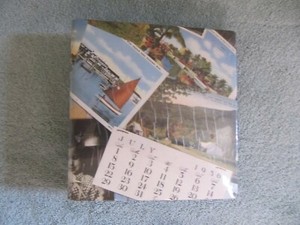 BURNES TRAVEL THEME PHOTO ALBUM 50 2 SIDED 4"x6" IN RING BINDER