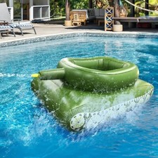PVC Inflatable Water Toy Inflatable Tank Floaty For Summer Fun
