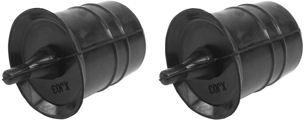 2pc Spare Tire Carrier Bumper Set – Rubber Bump Stops For Jeep Wrangler JK JL 2007-2022 | Direct Fit