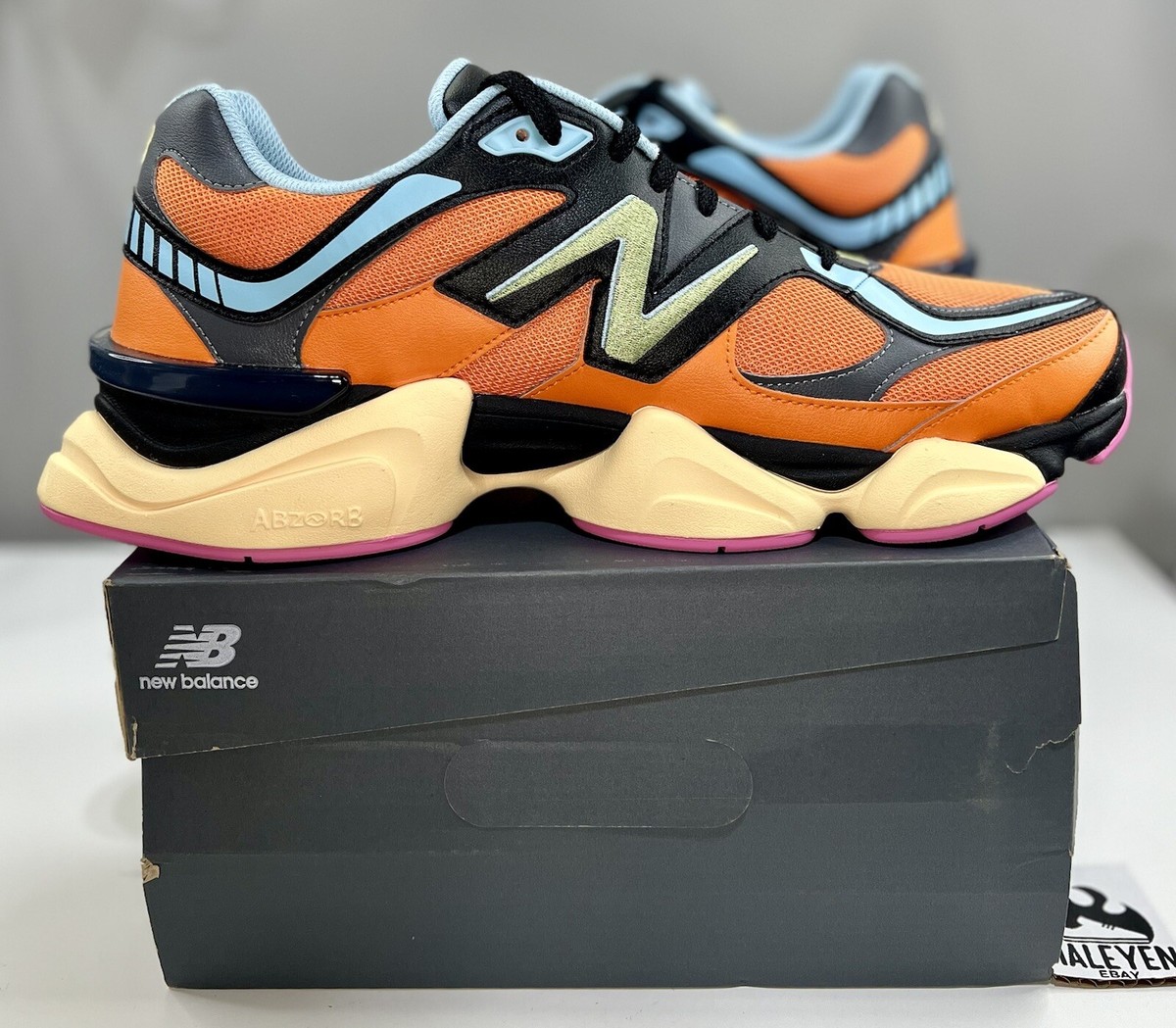 【New Balance】9060★U9060OGB★Sun Glow / Team Sky Blue New Balance 9060 'Sun Glow Team Sky Blue' | Men Sizes 5 - 14