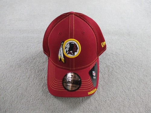 Washington Redskins Hat Cap L/XL Fitted New Era 39THIRTY Chief Indian Logo Mens