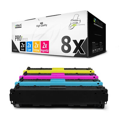 8x PRO Toner für Canon I-Sensys MF-628-Cw MF-624-Cw MF-8280-cw