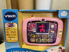 VTech Light-Up Baby Touch Tablet Learning Toy for Baby Pink 9-36 Months12/4/24 M