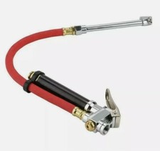 AIR TYRE INFLATOR PUMP PRESSURE GAUGE CAR BIKE LINE GARAGE COMPRESSOR HEAVY DUTY