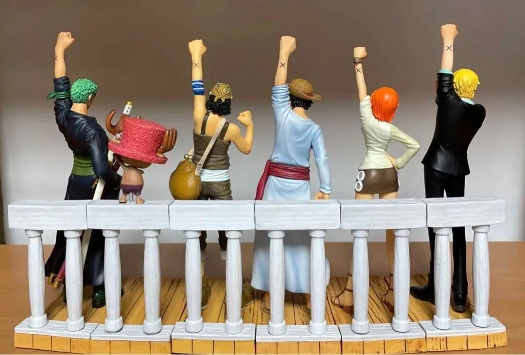 One Piece Dramatic Showcase 1st Season Vol.1 Figure All 6 Piece Complete Set JP