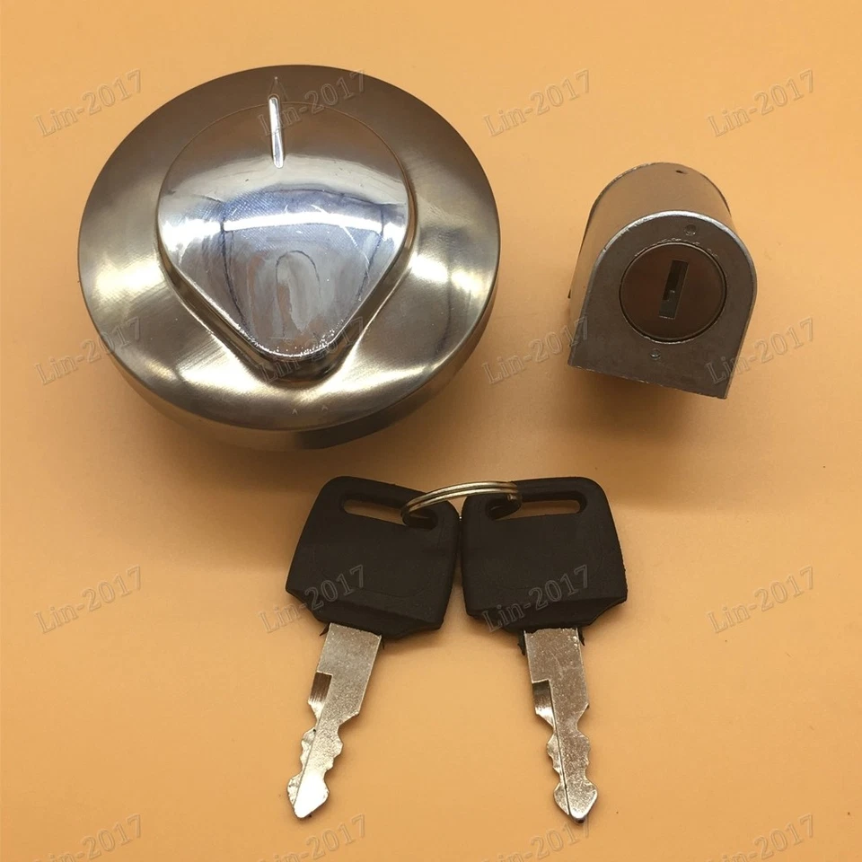 Ignition Switch Fuel Gas Cap Seat Lock Set For Honda Magna 700/750 Rebel 250/450 - Image 3 of 4