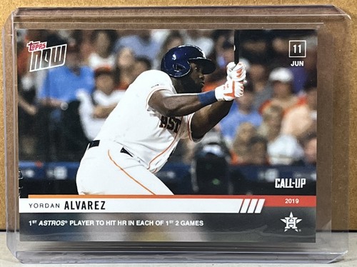 2019 Topps Now 362 Yordan Alvarez