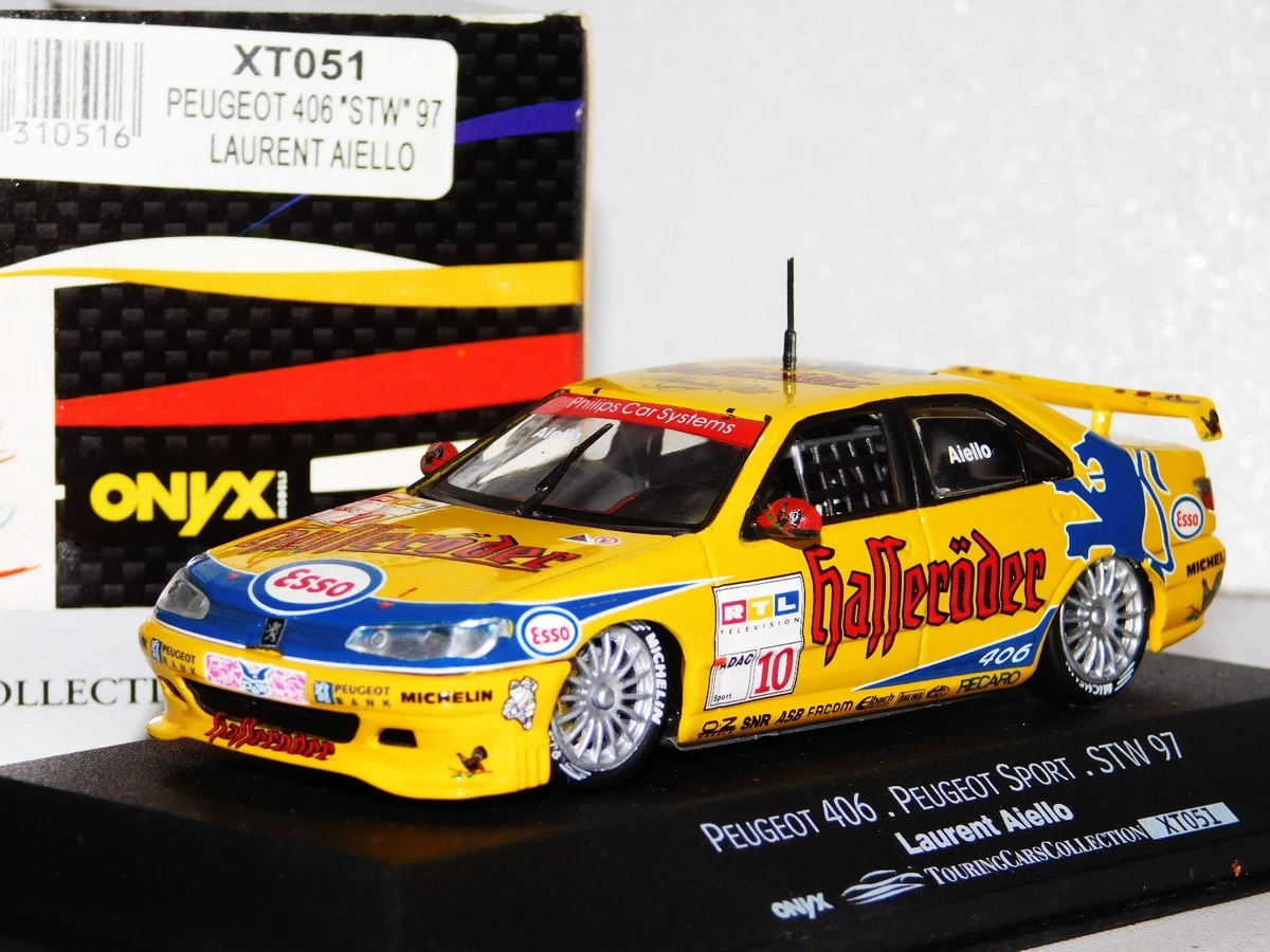 Modellautos 1:43 Onyx Peugeot 406 Peugeot Sport STW 1997 #9 Jörg van Ommen OVP Modellautos 1:43 Onyx Peugeot 406 Peugeot Sport STW 1997 #9 Jörg van Ommen OVP