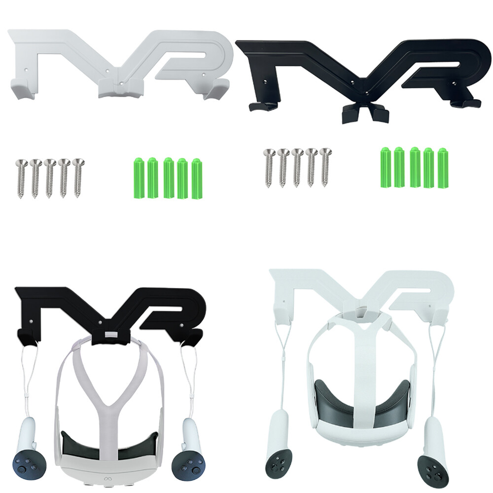 Wall Mount Stand for Quest 3 VR Controllers & Headset Kit Accessories-image