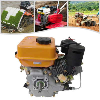 196cc 3hp 4-Stroke Diesel Engine OHV Motor Single Cylinder Air Cooling Machinery