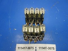 Lot of 8 Omron MY2 Relays with 1257W2 11X7W2 1997W2 Bases Good Used Condition