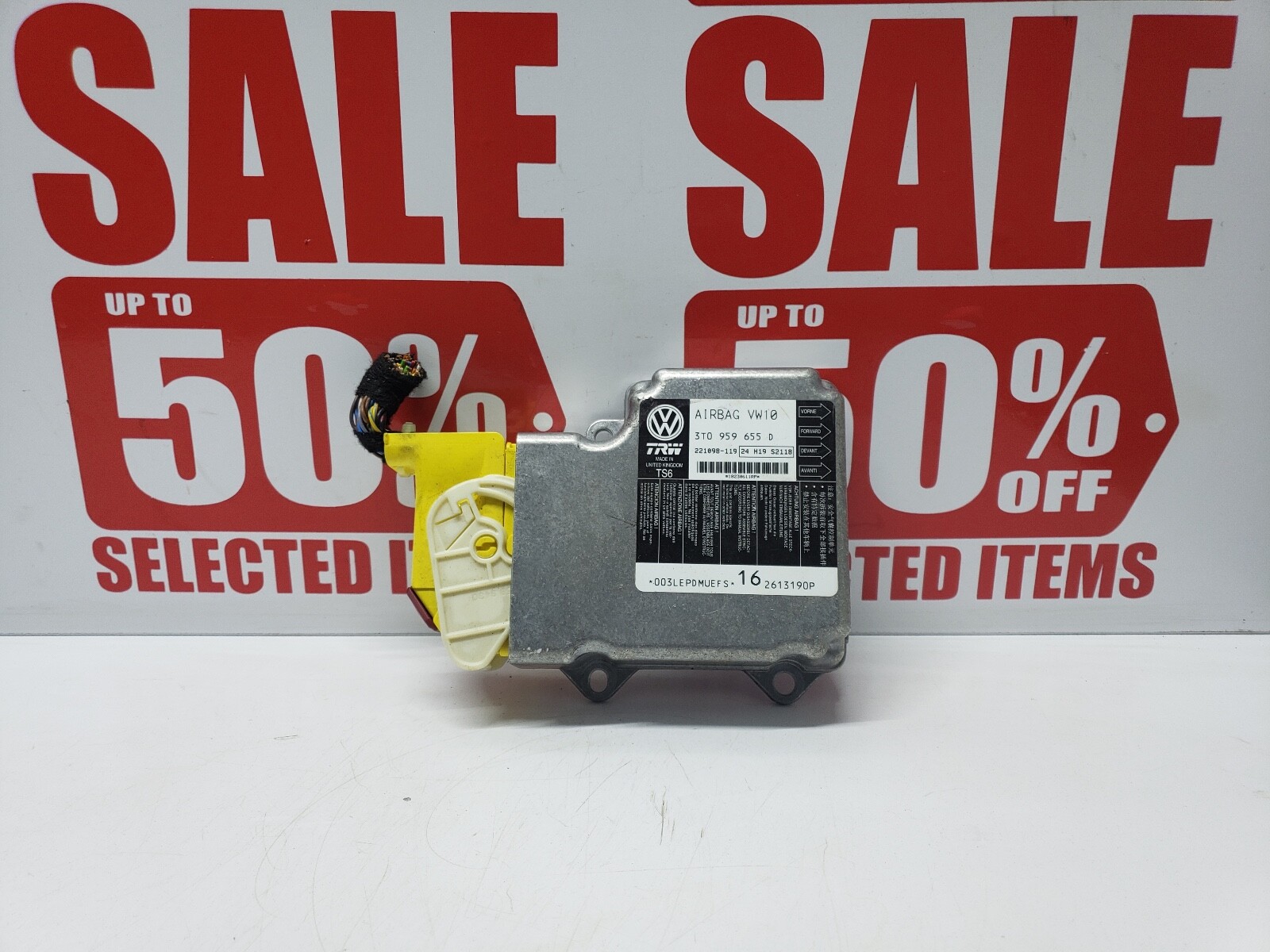 SKODA SUPERB B6 3T FL 2013 AIRBAG CONTROL MODULE ECU 3T0959655D | eBay