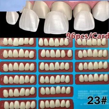 96pcs/Card Dental Tooth Veneer Anterior Resin Thin Teeth Veneers Porcelain 23 A2