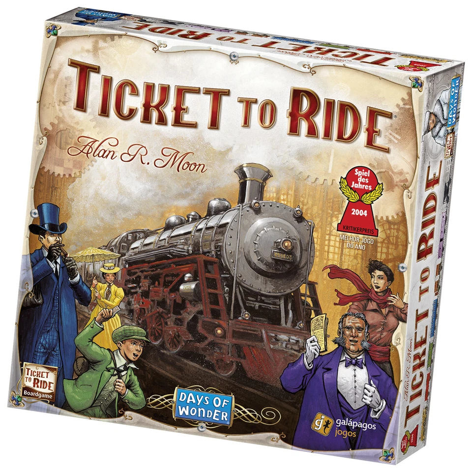 Days of Wonder TICKET TO RIDE Melbourne US Edition Board Game Great Gift Idea - Image 4 of 4