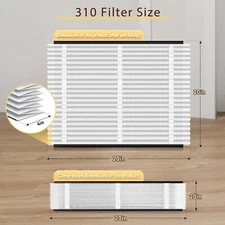 for AprilAire 310 Replacement Filter Whole House Air Purifiers MERV 11 20x20x4