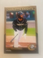 Marco Hernandez Card 2021 Charlotte Knights Team Card