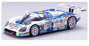 EBBRO 1/43 Minolta Tom's Toyota 88C Le Mans 1988 # 36 EBBRO 1/43 Minolta Tom's Toyota 88C Le Mans 1988 # 36