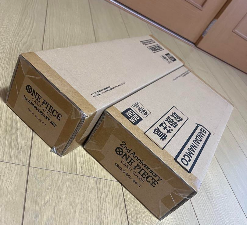 ONE PIECE Card Game Bandai 1st 2nd Anniversary Box Set Collection