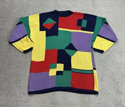 VINTAGE Damen Pullover Langarm Gr. L Sweater 90er Strickpullover Coogi 18902 - Bild 1 von 4