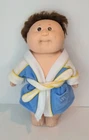 Coleco Cabbage Patch Kids SPLASHIN’ KIDS Hard Body HM #3 Brown Eyes Blue Robe