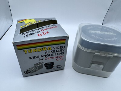 Tundra Video 95W Auxiliary | 0.5X Super Wide Angle Lens for Camcorder (New!)