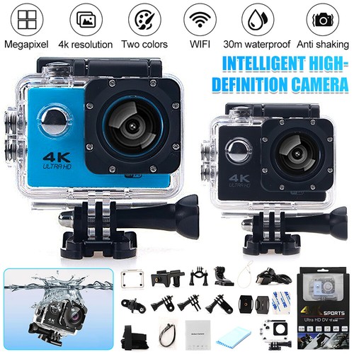 4K 2'' Ultra HD 1080P Sport WiFi 16MP Cam Action Camera DV Video Recorder - Picture 2 of 15