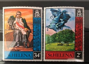 MF St. Helena Scott # 261-62 Napoleon MNH
