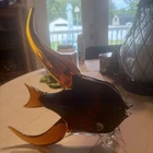 Vintage Murano Glass Fish Colorful