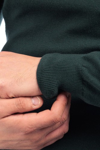 Polo Uomo Invernale Maglia Manica Lunga Maglione Slim Sottogiacca Bottoni VEQUE - Foto 35 di 36