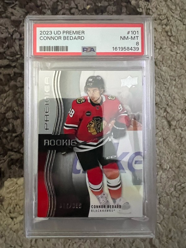 2023-24 Upper Deck Premier - Rookies Connor Bedard #101 /399 (RC)