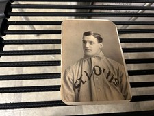 original c. 1900's ST. LOUIS BROWNS baseball player 4 X 5 3/4 CABINET PHOTO CARD