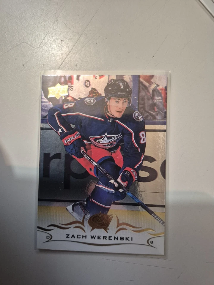 2018-19 Upper Deck Zach Werenski Silver Foil #304 Parallel Blue Jackets - Photo 1/1
