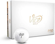 Vice Pro White Golf Balls - One Dozen