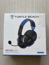 Turtle Beach Recon 50P Wired Headset Black/Blue 3.5mm for PS, Xbox, PC, Mobile