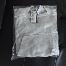 BAD BUNNY CREWNECK  HOODED BALACKLAVA LIGHT GREY XS IN HAND FAST SHIPPING