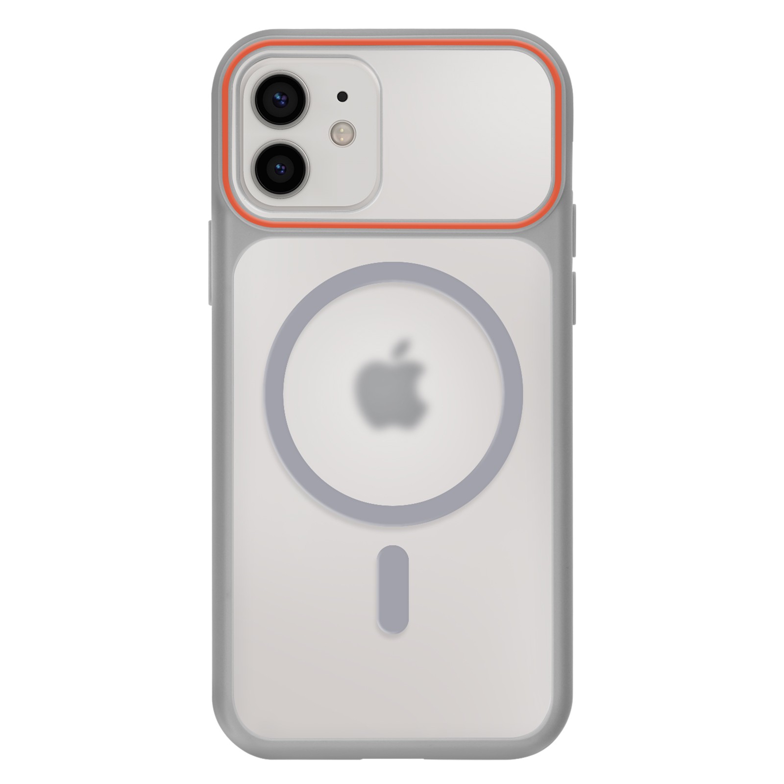 Coque iPhone 12 Pro Avizar anti-chute avec dos rigide robuste gris