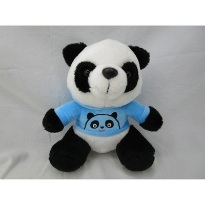 Panda Bear Plush Anime Blue Shirt 7 Inch Duole Yangguang Stuffed Animal Toy