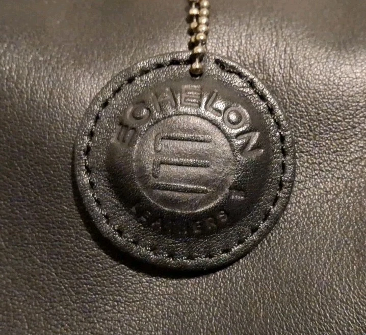 Soft Leather Briefcase Black Padded Laptop Holder Inner Other Pockets Techolon - Image 2 of 4