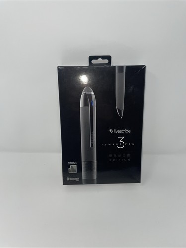 Livescribe 3 Smartpen Black Edition Bluetooth iOS Android APX-00020 GREAT COND