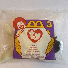 Chops The Lamb TY BEANIE BABY #3 1996 McDONALD'S HAPPY MEAL TOY
