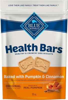 Oven Baked Dog Biscuits Blue Buffalo Pumpkin Cinnamon