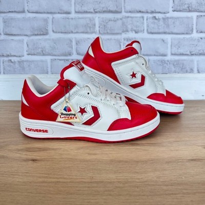 Converse Weapon Low Red White 6.5 Men Shoes Bird Magic Erving DS Sneaker A10598C