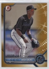 2022 Bowman Prospects Gold Border 48/50 Jose Salas #BP-30 pj5